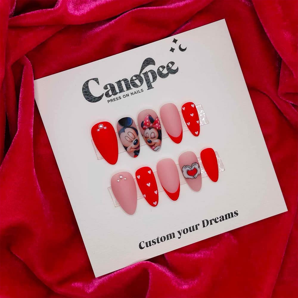 Press-on nails sur mesure