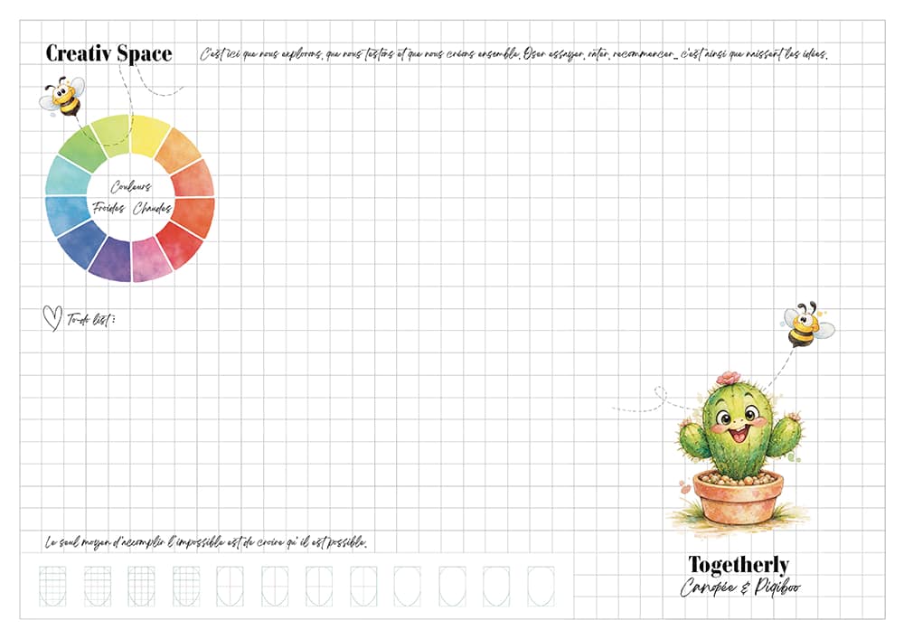 Sous-main Togetherly – Image 3